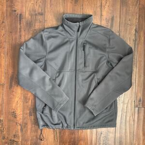 The North Face Windwall Jacket Mens L Gray Outdoors Sportswear Activewear